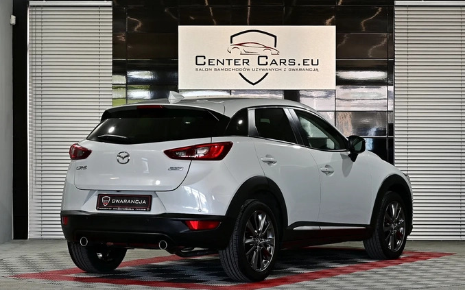 Mazda CX-3 cena 74700 przebieg: 65000, rok produkcji 2017 z Łosice małe 704